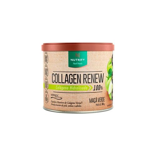 Collagen Renew Colágeno Hidrolisado Maçã Verde Nutrify 300g