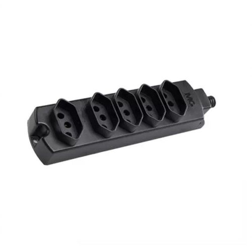 Régua Tomada 5 Postos 2p+t 20a Preto Margirius