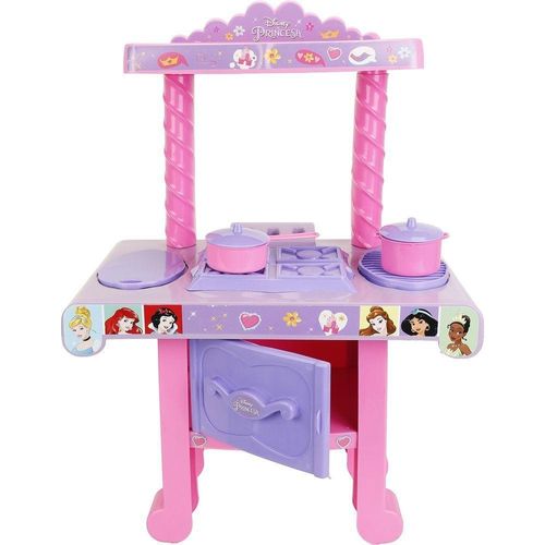 Brinquedo Cozinha Infantil Cozinha das Princesas 6600 com Forno Porta Que Abre e Fecha Mimo