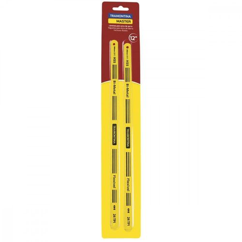 Conjunto De Lâminas Para Arco Serra 12´´ 24 Dentes" 2 Peças