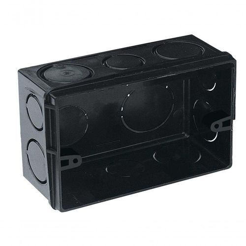 Caixa De Luz 4x2 Embutir Preta