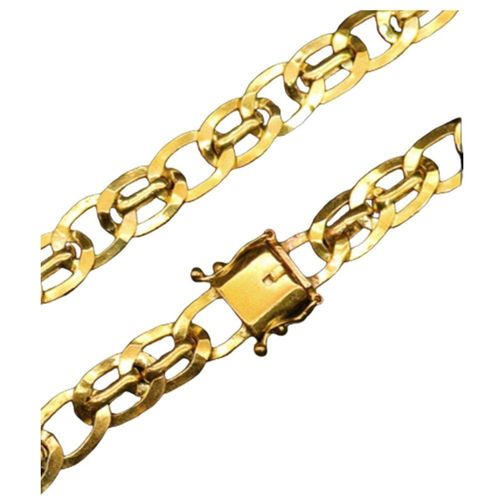 Cordão Corrente Elo Inglês 10Mm Bonita E Top