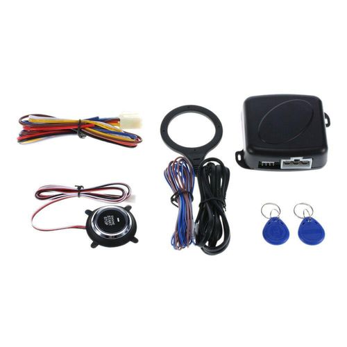 Kit Ignição Partida RFID Motor Carro Botão Start Stop