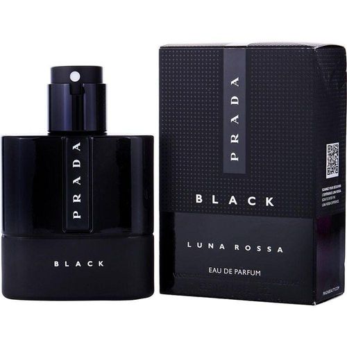 Perfume Masculino Prada Luna Rossa Black Eau De Parfum Spray Recarregável 50 Ml