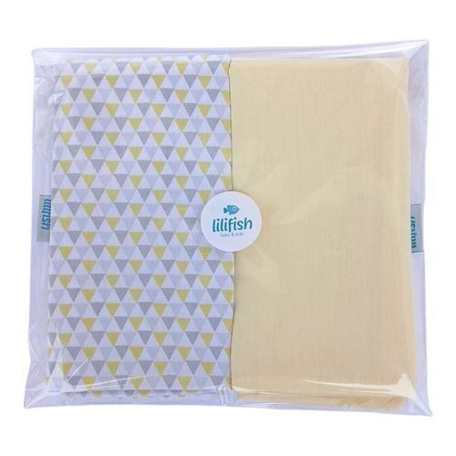 Fronhas pTravesseiro Anti Refluxo Bebê Amarelo - Lilifish