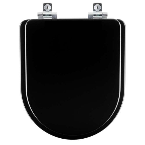 Assento Sanitário Soft Close Duna ébano (preto) Para Vaso Deca