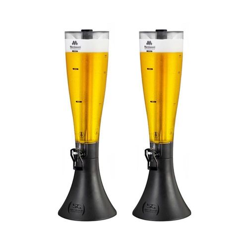 Kit - 2 Torres De Chopp Tulipa 3,5l Super Gelada - Marchesoni