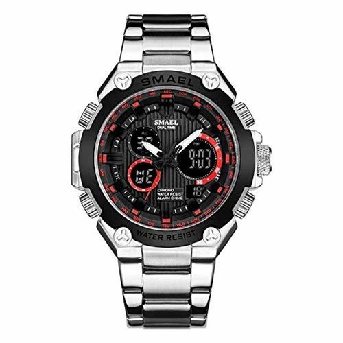 Relógio Masculino 1363 Automático à Prova D´Água Vermelho