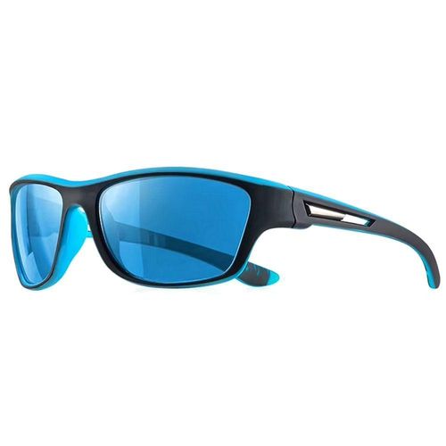Óculos De Sol Para Homens Armação Leve Lentes Polarizadas Com Uv400 Azul