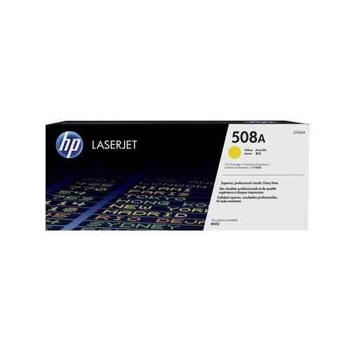 Cartucho De Toner Hp M553 Cf362a 508a Amarelo