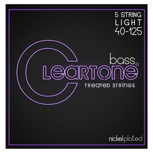 Encordoamento Baixo 5 Cordas Cleartone Bass Light 45-125