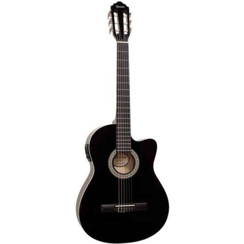 Violão Giannini Nf14 Ceqbk Eletroacústico Nylon Preto