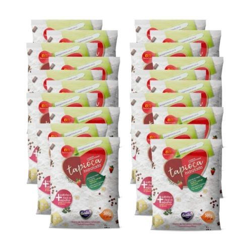 Kit 20 Unidades Tapioca Hidratada 500g Saudável Tapioca