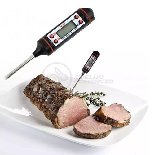 Termômetro Culinário Alimentos E Líquidos -50ºc A +300ºc