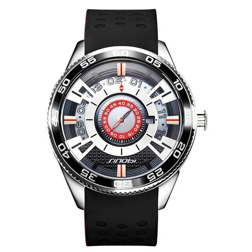 Relógio Masculino De Pulseira De Silicone A Prova D'Água