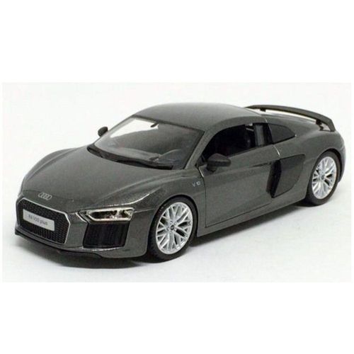 Miniatura Carro Audi R8 Carros Luxuoso Pneus Emborrachados