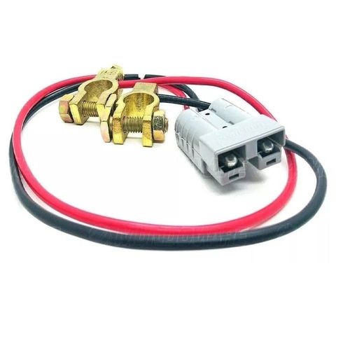 Cabo de Engate para Bateria Externa 12v em Nobreak Ts Shara, Sms, Ragtech