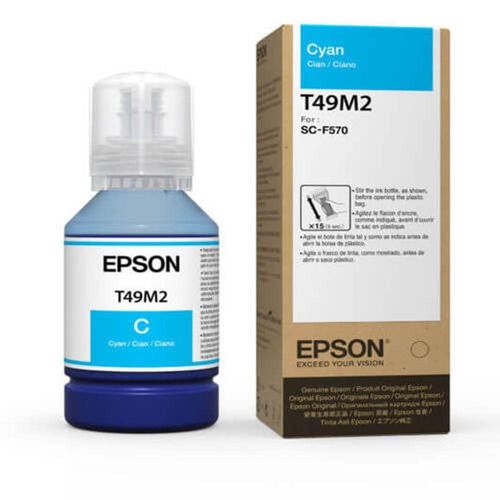 Tinta Sublimática Epson Original T49m2 Azul F570 F170