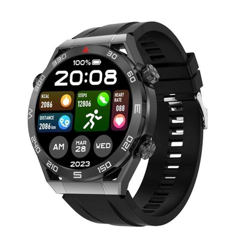 Smartwatch Masculino Smartch Bd1820 à Prova D'água Preto
