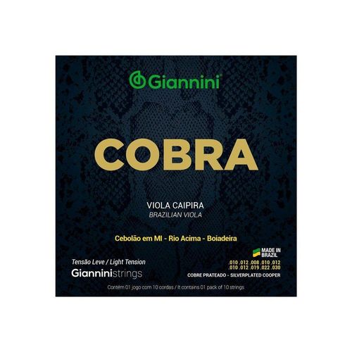 Encordoamento Viola Aco Cobra Gesvl