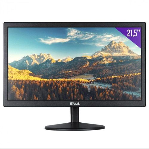 Monitor Skul 21,5" Office Led 5ms Com Entrada Hdmi+vga - Sm2155ms