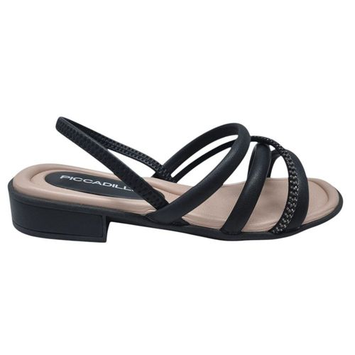 Sandália Piccadilly Taila Salto Baixo Feminino