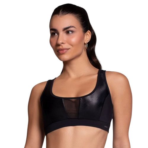 Top Selene Com Recortes Tule Cirre e Bojo Feminino
