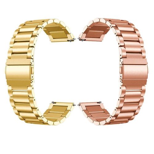 Pulseira Para Smartwatch Kit 2 Und, 3 Elos Inox