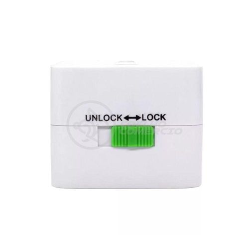 Adaptador Tomada Universal Padrão 150 Países Uk Europa Eua Asia Viagem Bivolt 110/220 Bivolt Aio
