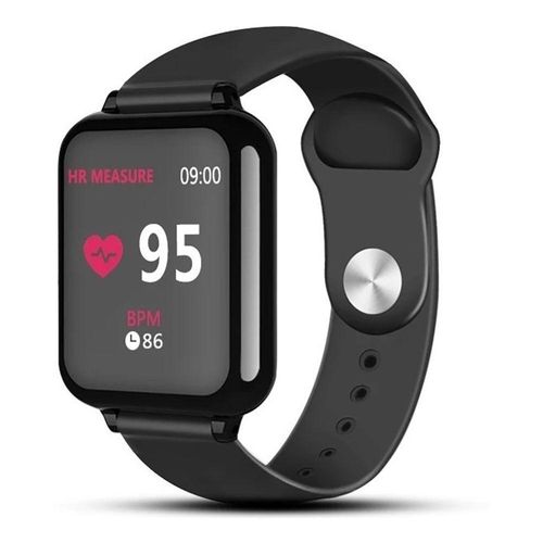 Relógio Inteligente B57 Smartwatch Ios Android Preto