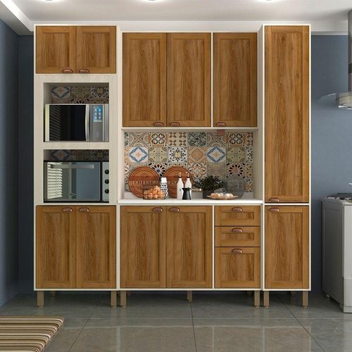 Cozinha Compacta 4 Peças Tampo Sofia Pátina Ff Moscatto Ff