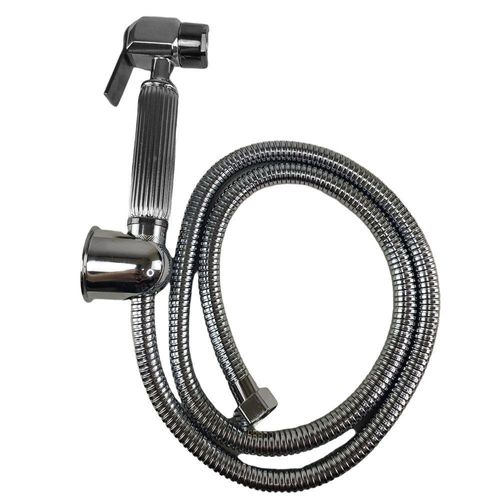 Ducha Higienica Chuveirinho Lavabo Intimo Metal Luxo Suporte