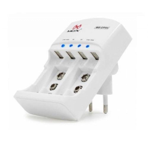 Carregador de Pilhas Aa, Aaa e Bateria 9v Bivolt - Cp50
