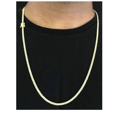 Cordão 3mm Grumert Dupla De Moeda Antiga Com Camadas Grossas