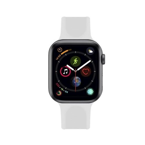 Pulseira Para Apple Watch 38 / 40 / 41Mm Ultra Fit - Branco - Gshield