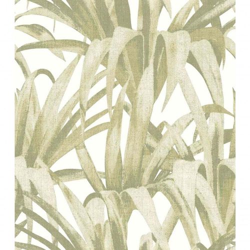 Papel De Parede Botany House Folhagem Verde 15525