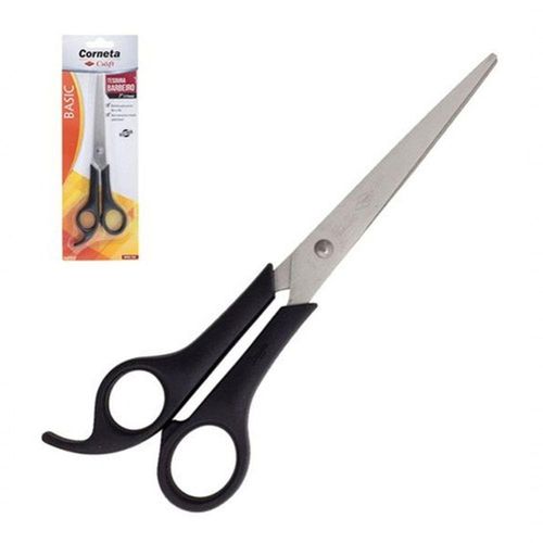 Tesoura Barbeiro Corneta Basic Inox 7 Blister