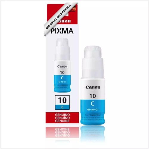 Tinta Canon Gi-10 Ciano Gi10 G10 G6010 G7010 Gm2010 Gm4010