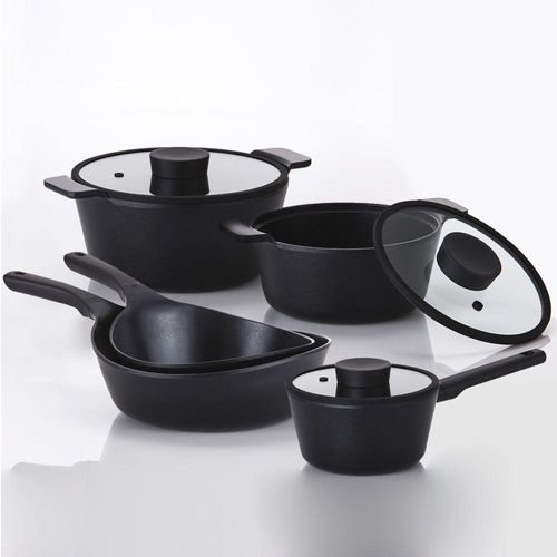 Conjunto De Panelas Neoflam Vulkan Aluminio Indução 5Pçs