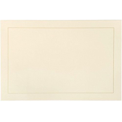 Lugar Americano Classic Pu 45x30cm Palha