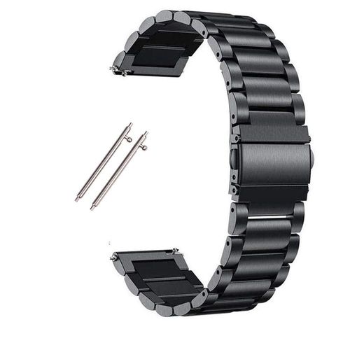 Pulseira Para Smartwatch 20Mm 3 Elos Relogio Smartband Inox