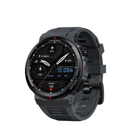 Relógio Zeblaze Com Display Amoled Para Homens, Amoled, Bluetooth Preto
