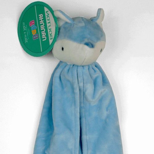 Naninha Com Prendedor De Chupeta E Pelucia Azul