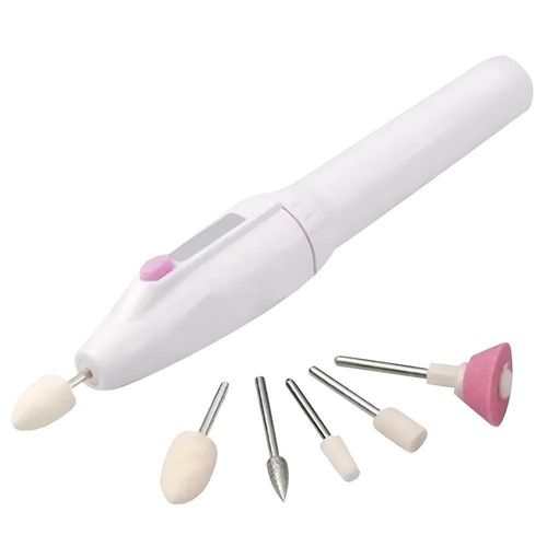 Kit Manicure Lixadeira Eletrica De Unha Aparelho Lixador Para Lixar Modelar E Polir Unhas Profissional