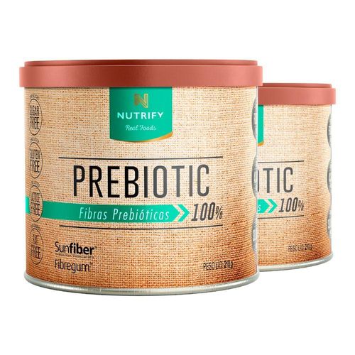 Kit 2 Prebiotic Fibras Prebióticas Nutrify 210g