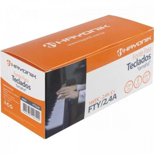 Fonte Chaveada Para Teclados Yamaha 16vdc 2,4a Fty/2,4a Hayonik