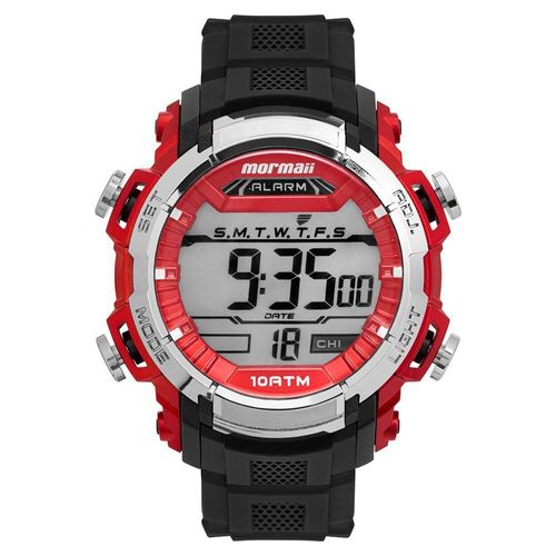 Relógio Mormaii Masculino Action Vermelho(a) - Mo1041a-8r