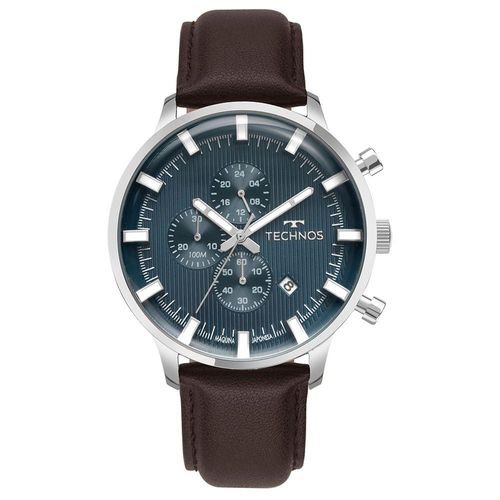 Relógio Technos Masculino Grandtech Prata - Js15enu-0a Js15enu-0a
