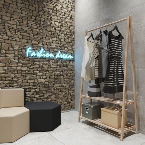 Arara Para Roupas - Para Loja - Para Casa Treliça Cabideiro
