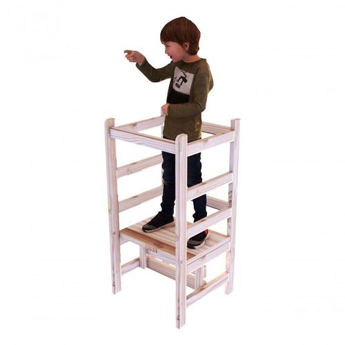 Torre De Aprendizagem Ensinamento Montessoriana Premium Top